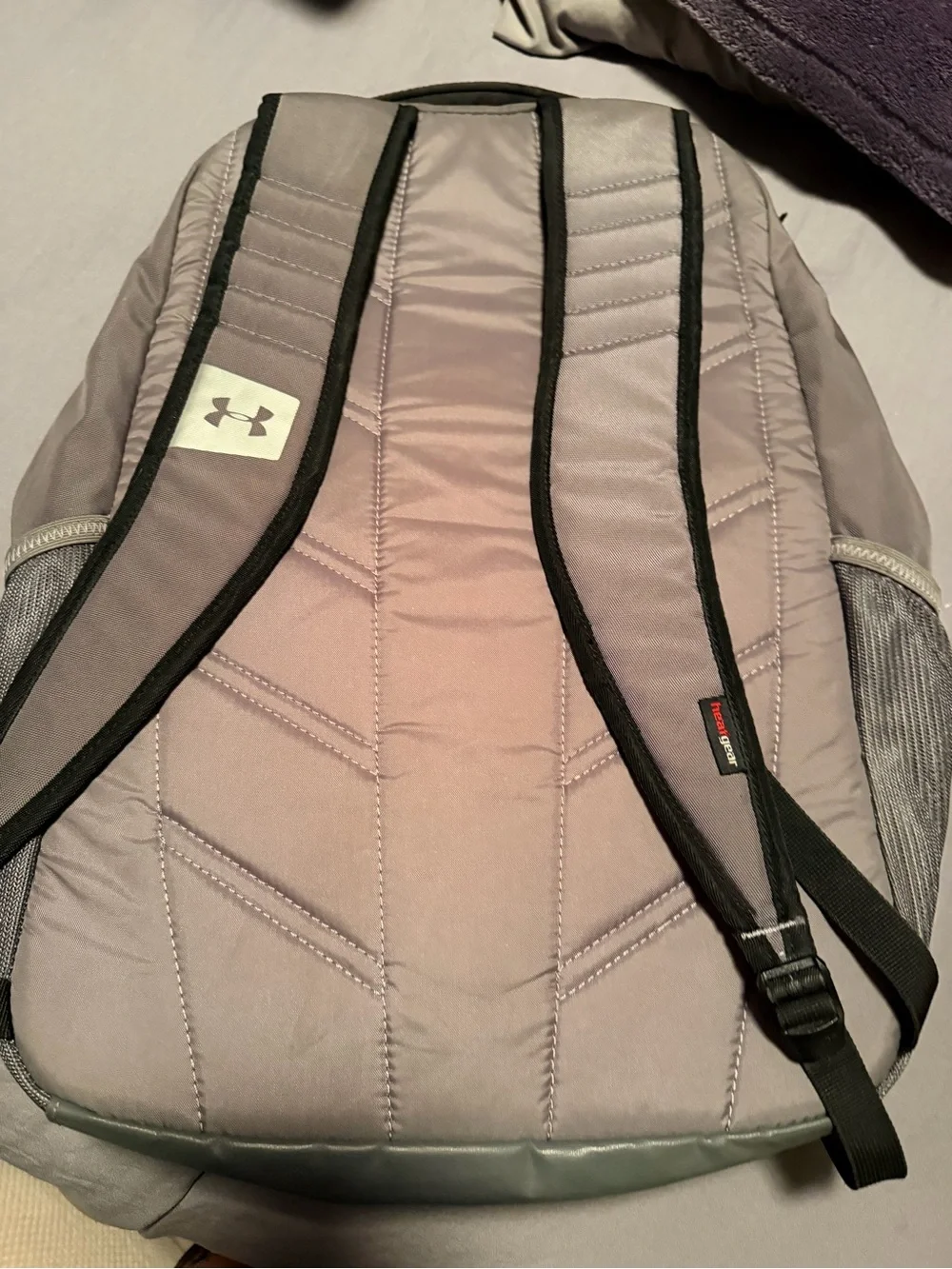 Under Armour Gray Storm Backpack with Logo